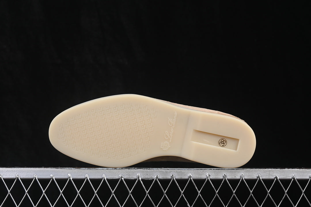 Loro Piana Summer Walk Loafers — Suede Slip-On