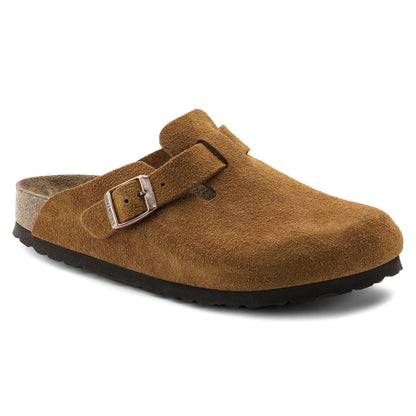 Birkenstock Boston Soft Footbed - Taupe