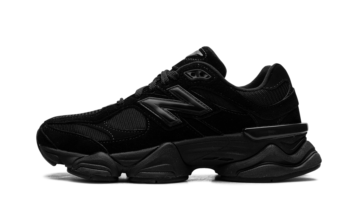Mens New Balance 9060 Triple Black Black Black Black/Black/Black - Main View - U9060BPM