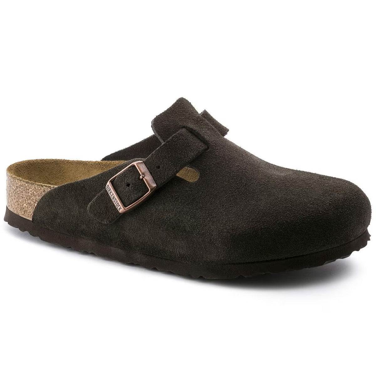 Birkenstock Boston Soft Footbed - Taupe