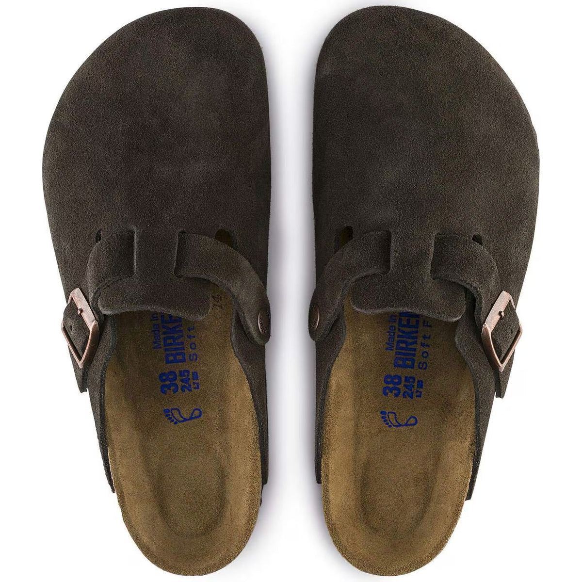 Birkenstock Boston Soft Footbed - Taupe