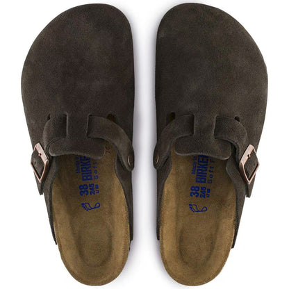 Birkenstock Boston Soft Footbed - Taupe