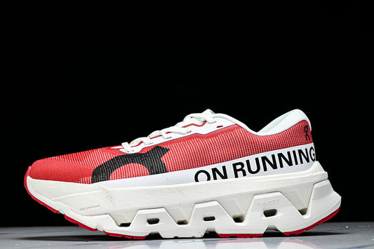 On Cloudmonster Hyper – Red / White