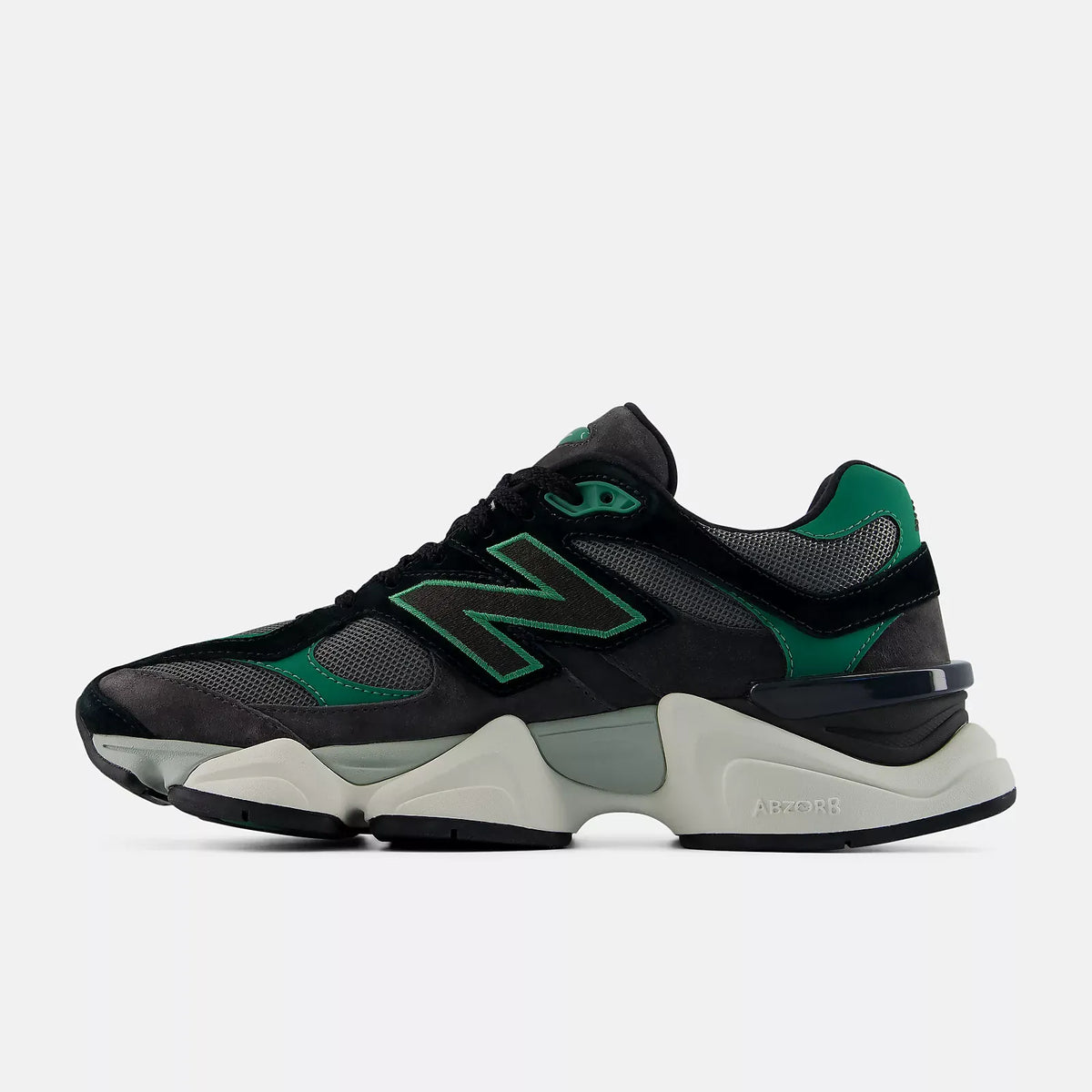 New Balance 9060 Trainers – Black & Green