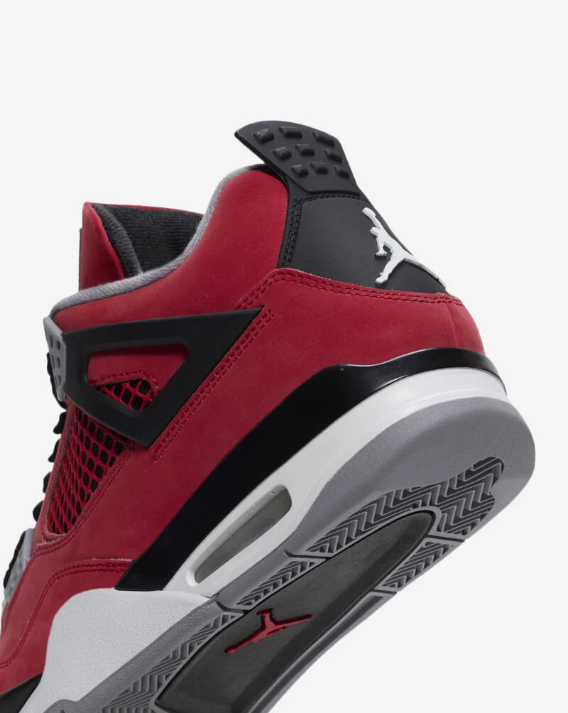 Air Jordan 4 Retro 'Toro Bravo' – Red / Black / Cement Grey