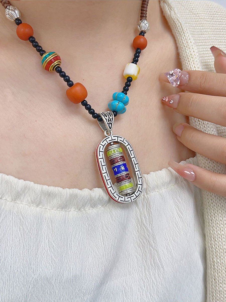 Women's Versatile Tibetan Ethnic Style Necklace